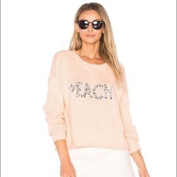 NWT Wildfox “Peachy” Marlon Sweater S,M - Picture 4 of 8